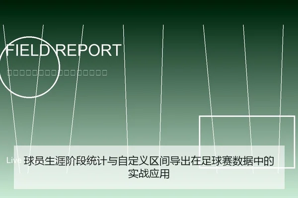 球员生涯阶段统计与自定义区间导出在足球赛数据中的实战应用